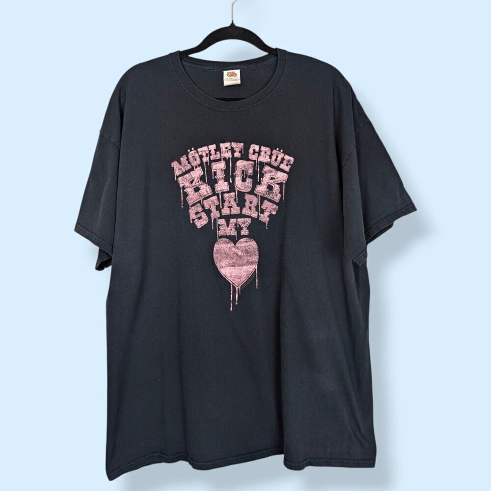 (3/$20) Motley Crue Kick Start My Heart Tee